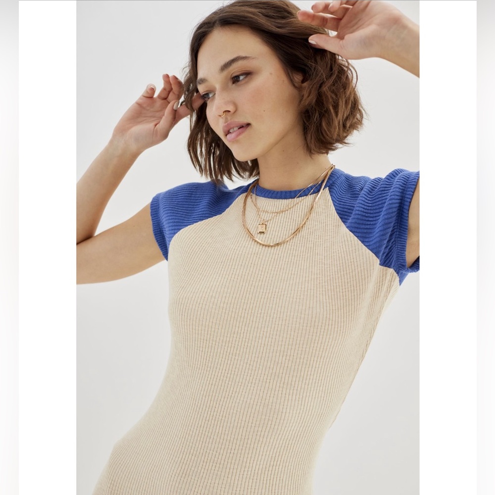 BDG Baseball Tee Midi Dress